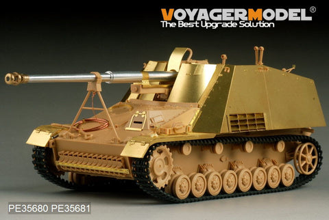 Voyager Model PE35680 1/35 WWII German Nashorn Self-Propelled Anti-Tank Gun Photo-Etched Parts Set (for Tamiya 35335)