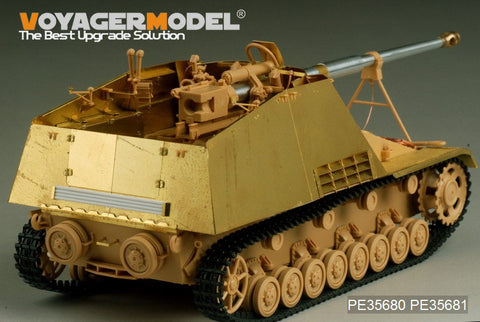 Voyager Model PE35680 1/35 WWII German Nashorn Self-Propelled Anti-Tank Gun Photo-Etched Parts Set (for Tamiya 35335)