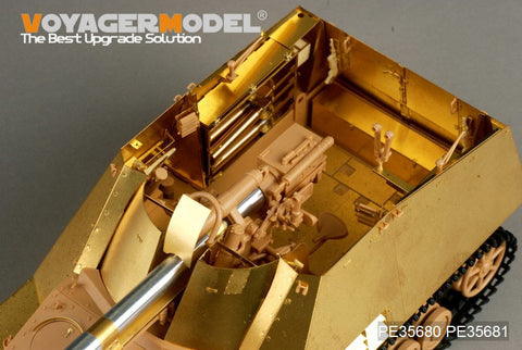 Voyager Model PE35680 1/35 WWII German Nashorn Self-Propelled Anti-Tank Gun Photo-Etched Parts Set (for Tamiya 35335)