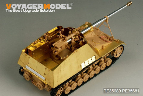 Voyager Model PE35680 1/35 WWII German Nashorn Self-Propelled Anti-Tank Gun Photo-Etched Parts Set (for Tamiya 35335)