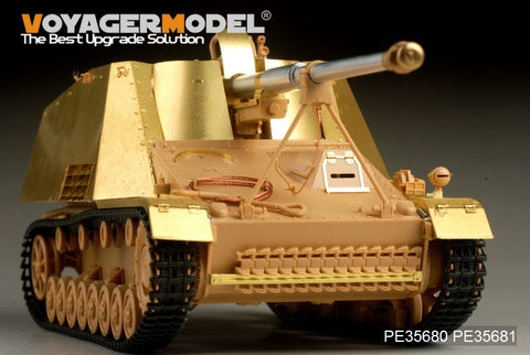Voyager Model PE35680 1/35 WWII German Nashorn Self-Propelled Anti-Tank Gun Photo-Etched Parts Set (for Tamiya 35335)