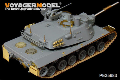 Voyager Model PE35683 1/35 Modern German Main Battle Tank MBT-70 Prototype Photo-Etched Set (for Dragon 3550)