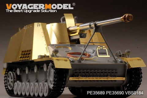 Voyager Model PE35689 1/35 WWII German Sd.Kfz.164 Nashorn Photo-Etched Set (for Dragon 6387)