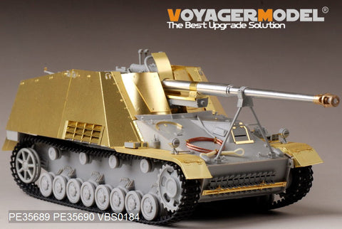 Voyager Model PE35689 1/35 WWII German Sd.Kfz.164 Nashorn Photo-Etched Set (for Dragon 6387)