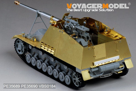 Voyager Model PE35689 1/35 WWII German Sd.Kfz.164 Nashorn Photo-Etched Set (for Dragon 6387)