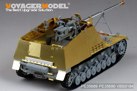 Voyager Model PE35689 1/35 WWII German Sd.Kfz.164 Nashorn Photo-Etched Set (for Dragon 6387)