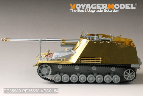 Voyager Model PE35689 1/35 WWII German Sd.Kfz.164 Nashorn Photo-Etched Set (for Dragon 6387)