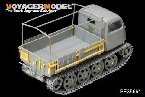 Voyager Model PE35691 1/35 WWII German RSO/01 Type 470 Photo-Etched Set (for Dragon 6691)