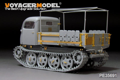 Voyager Model PE35691 1/35 WWII German RSO/01 Type 470 Photo-Etched Set (for Dragon 6691)