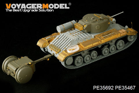 Voyager Model PE35692 1/35 WWII British Valentine Mk.III & Rotatrailer (for AFV Club AF35201)