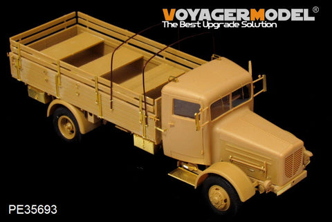 Voyager Model PE35693 1/35 WWII German Büssing L4500S 4x4 Truck Photo-Etched Set (for AFV35270)
