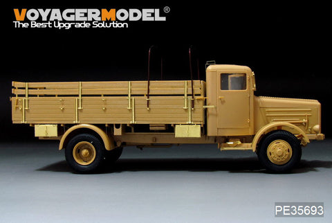 Voyager Model PE35693 1/35 WWII German Büssing L4500S 4x4 Truck Photo-Etched Set (for AFV35270)