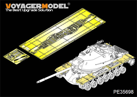 Voyager Model PE35698 1/35 US M103A1 Heavy Tank "Fighting Monster" Fender Set (for Dragon 3548)