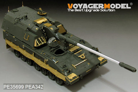 Voyager Model PE35699 1/35 Modern German PzH2000 Self-Propelled Howitzer Basic Photo-Etched Set (for Meng Model TS-012)