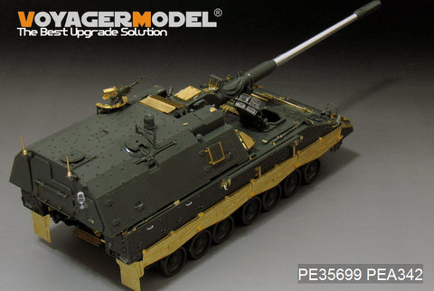 Voyager Model PE35699 1/35 Modern German PzH2000 Self-Propelled Howitzer Basic Photo-Etched Set (for Meng Model TS-012)