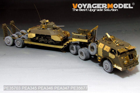 Voyager Model PE35703 1/35 WWII US M25 Dragon Wagon Tank Transporter Photo-Etched Set (for Tamiya 35230)