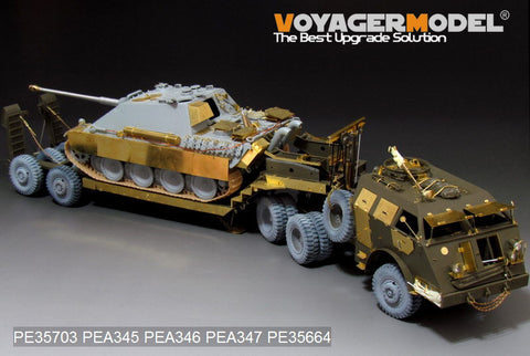Voyager Model PE35703 1/35 WWII US M25 Dragon Wagon Tank Transporter Photo-Etched Set (for Tamiya 35230)