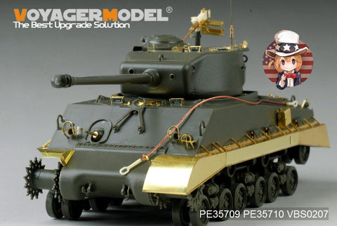 Voyager Model PE35709 1/35 WWII US M4A3E8 Sherman "Easy Eight" Basic Photo-Etched Set (for Tamiya 25175 / Asuka)
