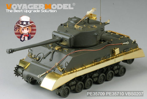Voyager Model PE35709 1/35 WWII US M4A3E8 Sherman "Easy Eight" Basic Photo-Etched Set (for Tamiya 25175 / Asuka)