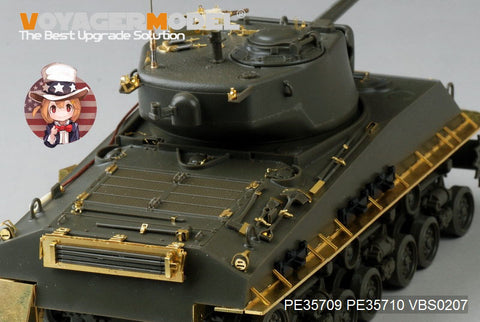 Voyager Model PE35709 1/35 WWII US M4A3E8 Sherman "Easy Eight" Basic Photo-Etched Set (for Tamiya 25175 / Asuka)