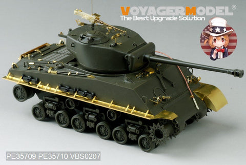 Voyager Model PE35709 1/35 WWII US M4A3E8 Sherman "Easy Eight" Basic Photo-Etched Set (for Tamiya 25175 / Asuka)
