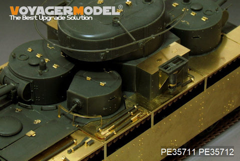 Voyager Model PE35711 1/35 WWII Russian T-35 Multi-Turret Tank Basic Photo-Etched Set (for HobbyBoss 83841)