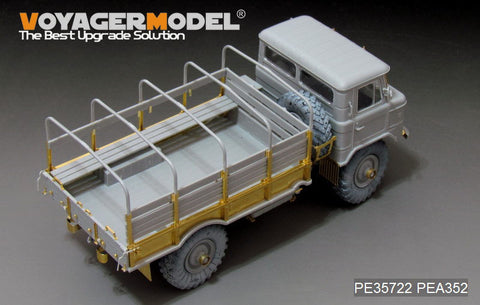 Voyager Model PE35722 1/35 Modern Russian GAZ-66 Cargo Truck Basic Photo-Etched Set (for Trumpeter 01016)