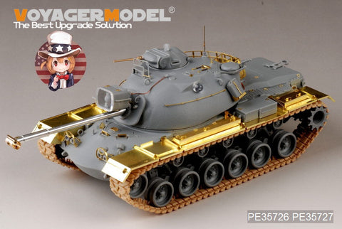 Voyager Model PE35726 1/35 Modern US M48A3 Patton Basic Photo-Etched Set (for Dragon 3546)