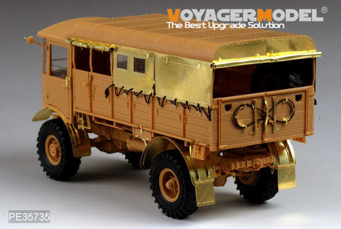Voyager Model PE35735 1/35 WWII British AEC Matador Truck Mid-Production Photo-Etched Set (for AFV AF35239)