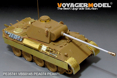 Voyager Model PE35741 1/35 WWII German Panther Ausf. D Photo-Etched Set (for ICM 35361)