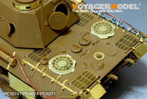 Voyager Model PE35741 1/35 WWII German Panther Ausf. D Photo-Etched Set (for ICM 35361)