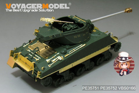 Voyager Model PE35751 1/35 WWII US M36B1 Tank Destroyer Basic Photo-Etched Set (for Academy 13279)