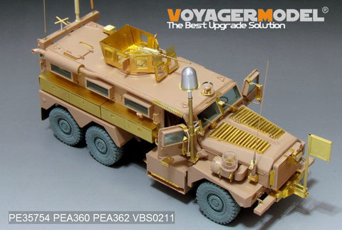 Voyager Model PE35754 1/35 Modern US Cougar 6x6 MRAP Photo-Etched Parts Set (for Meng Model SS-005)