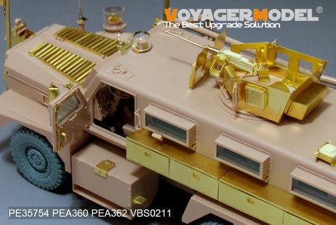 Voyager Model PE35754 1/35 Modern US Cougar 6x6 MRAP Photo-Etched Parts Set (for Meng Model SS-005)