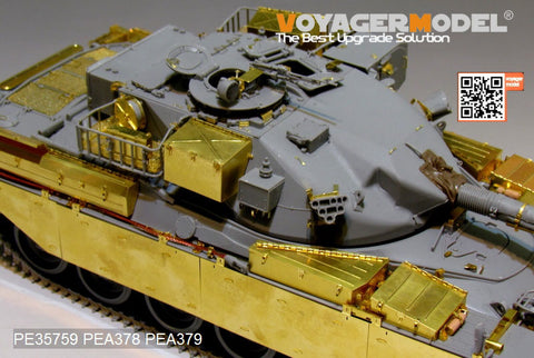 Voyager Model PE35759 1/35 Modern British Chieftain Mk.5/5P Basic Photo-Etched Set (for Takom 2027)