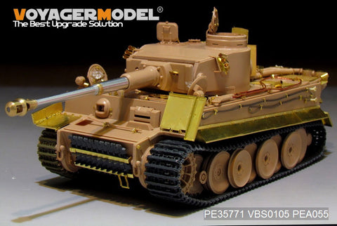 Voyager Model PE35771 1/35 WWII German Tiger I Early Production (Standard Specification) Photo-Etched Set (for Rye Field RM-5003)