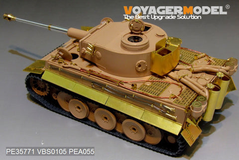 Voyager Model PE35771 1/35 WWII German Tiger I Early Production (Standard Specification) Photo-Etched Set (for Rye Field RM-5003)