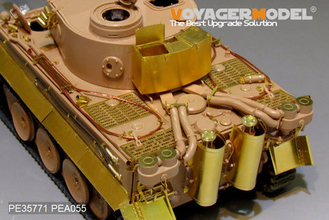 Voyager Model PE35771 1/35 WWII German Tiger I Early Production (Standard Specification) Photo-Etched Set (for Rye Field RM-5003)