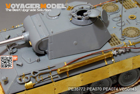 Voyager Model PE35772 1/35 WWII German Panther Ausf. A (Early Production) Basic Photo-Etched Set (for Dragon 6160)