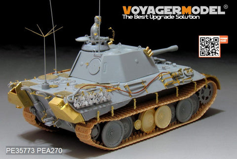 Voyager Model PE35773 1/35 WWII German Panther Ausf. D Artillery Observation Tank Basic Photo-Etched Set (for Dragon 6419/6813)
