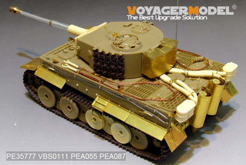 Voyager Model PE35777 1/35 WWII German Tiger I Mid-Production (Early Specification) Photo-Etched Set (Tamiya 35194/35202, Academy 1387/13287)