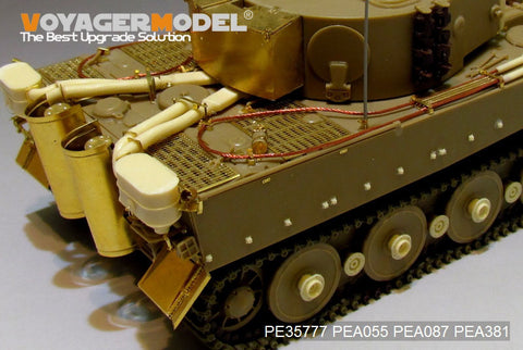 Voyager Model PE35777 1/35 WWII German Tiger I Mid-Production (Early Specification) Photo-Etched Set (Tamiya 35194/35202, Academy 1387/13287)