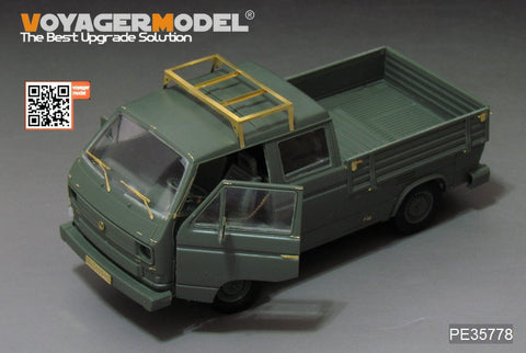 Voyager Model PE35778 1/35 Modern German T3 Transporter Truck (Double Cab) Photo-Etched Parts Set (for Takom 2014)