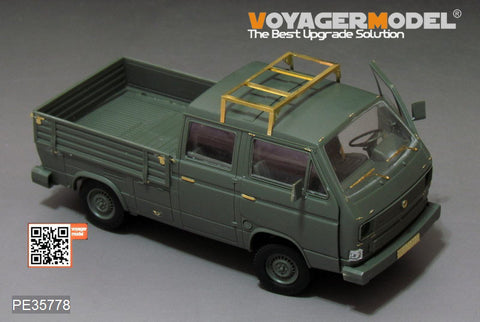 Voyager Model PE35778 1/35 Modern German T3 Transporter Truck (Double Cab) Photo-Etched Parts Set (for Takom 2014)