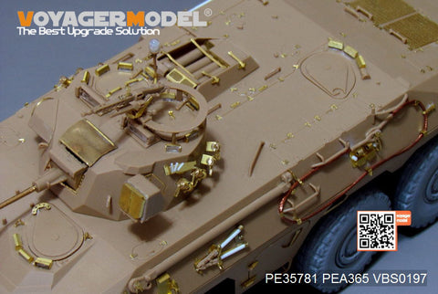 Voyager Model PE35781 1/35 Modern German Wheeled Reconnaissance Vehicle SpPZ 2 Luchs A1 Basic Photo-Etched Set (for Takom 2015)