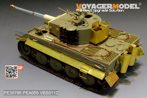 Voyager Model PE35795 1/35 WWII German Tiger I Late Version Photo-Etched Parts Set (for Tamiya 35146/25109/25401)