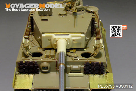 Voyager Model PE35795 1/35 WWII German Tiger I Late Version Photo-Etched Parts Set (for Tamiya 35146/25109/25401)