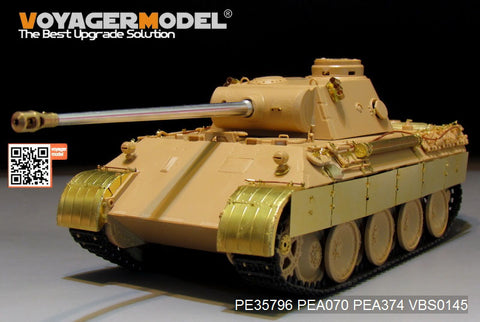 Voyager Model PE35796 1/35 WWII German Panther Ausf. D Basic Photo-Etched Set (for Tamiya 35345)