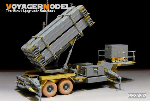 Voyager Model PE35802 1/35 Modern US MIM-104F Patriot SAM PAC-3 M901 Launcher Basic Photo-Etched Set (for Dragon 3563)