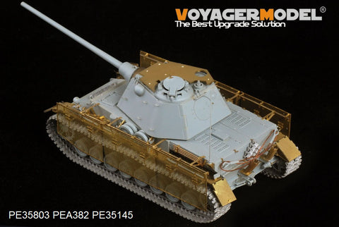 Voyager Model PE35803 1/35 WWII German Panzer IV with Schmalturm Turret – Photo-Etched Set (for Dragon 6824)